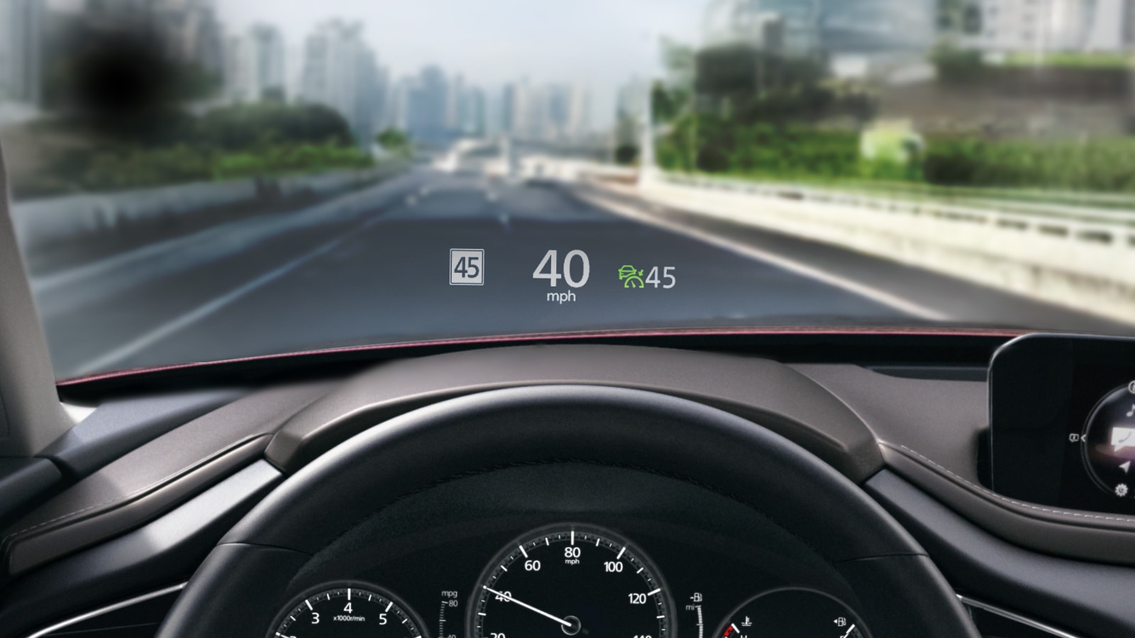 2026 Mazda CX-30 – Available Active Driving Display 2026 Mazda CX-30 – Available Active Driving Display